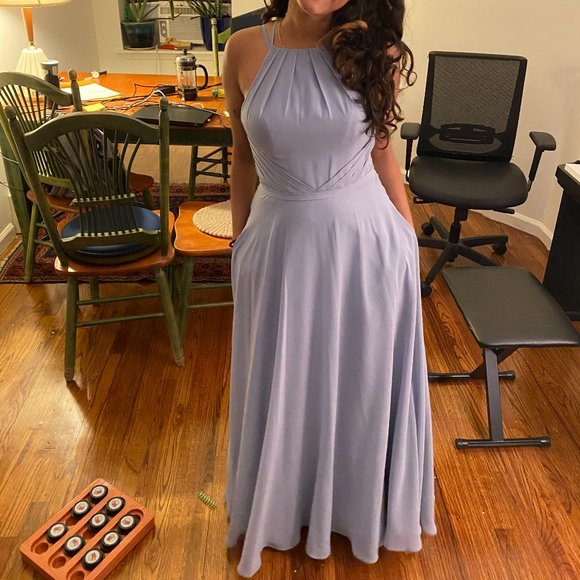 AZAZIE MELINDA- dusty blue - Picture 7 of 7